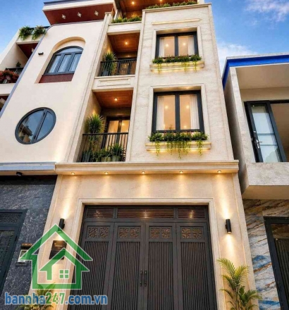 CHỈ 6,35 TỶ - NHÀ MỚI 4 TẦNG ĐANG XÂY DỰNG - HẺM XE HƠI VÀO NHÀ - NGANG HIẾM 4,4M - KHU PHÂN LÔ - 4 PN - 5 WC