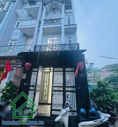 NHỈNH 5 TỶ – NHÀ 4 TẦNG BTCT – HẺM XE HƠI – KỀ GÒ XOÀI – LÊ VĂN QUỚI – GIÁP TÂN PHÚ