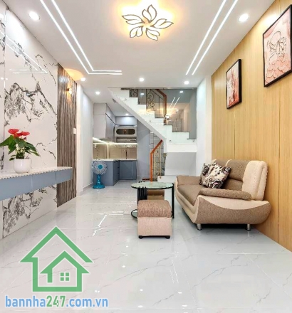 CHỈ 3,85 TỶ - SIÊU PHẨM NHÀ MỚI ĐẸP – SÁT MẶT TIỀN PHÚ THỌ HÒA – TÂN PHÚ – 2 PN rộng rãi, 2 WC Nhà đẹp mới tinh – thiết kế hiện đại – vị trí cực tiện ngay trung tâm