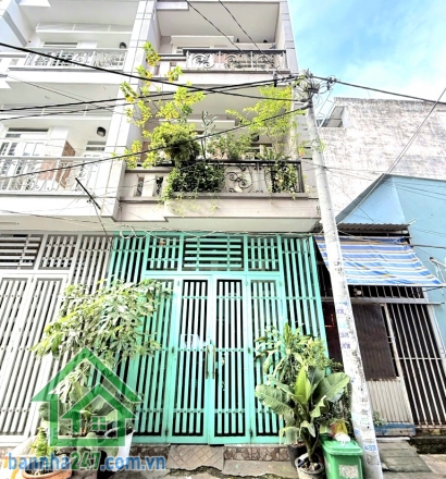 CHỈ 5,99 TỶ – HẺM NHỰA 7M – NGAY HƯƠNG LỘ 2 – GIÁP TÂN PHÚ – 4 TẦNG KIÊN CỐ - 4 PN - 3 WC