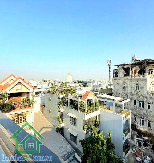 CHỈ 17,6 TỶ - TÒA NHÀ MẶT PHỐ NI SƯ HUỲNH LIÊN – LÔ GÓC – 6 TẦNG – THANG MÁY LỚN - DT 50M² (4 x 12,5) – VUÔNG A4 – KHÔNG LỘ GIỚI – DÒNG TIỀN 30TR/THÁNG 