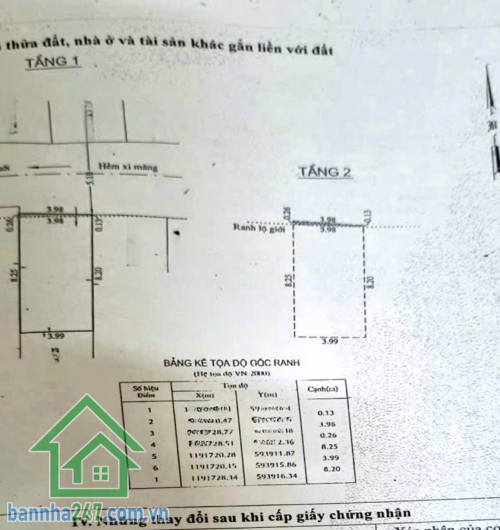 CHỈ NHỈNH 3 TỶ - VỊ TRÍ CỰC ĐẸP - ĐƯỜNG NHỰA 6M XE TẢI THÔNG - NGAY KHU VIP LÊ VĂN QUỚI - SÁT TÂN PHÚ - NHÀ 2 TẦNG HOÀN CÔNG ĐỦ 