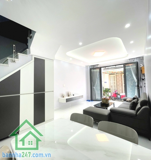 CHỈ 4,2 TỶ - HẺM XE HƠI 5M - NHÀ ĐẸP LÊ TẤN BÊ - AN LẠC - 44M² - 2 TẦNG - TẶNG FULL NỘI THẤT CAO CẤP - 2PN - 2WC
