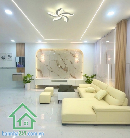 CHỈ 6,4 TỶ - SIÊU PHẨM MỚI ĐẸP LUNG LINH – HẺM XE HƠI – 60m² (8m x 7.5m) - 3 TẦNG BTCT – SÁT MẶT TIỀN MÃ LÒ - 4 PN- 3 WC