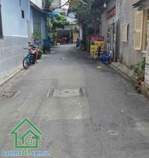 GẦN KHU BÀU CÁT – HẺM NHỰA Ô TÔ THÔNG – NGANG 6M