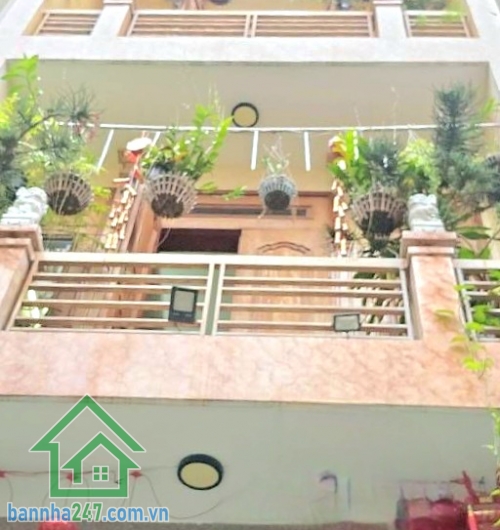 CHỈ 13,5 TỶ (TL) - NHÀ 4 TẦNG BTCT – ĐƯỜNG NHỰA 8M THÔNG – NHẤT CHI MAI, TÂN BÌNH - 5 PN - 6 WC  Diện tích: 56m² (4.1 x 14m) – đất vuông vức, công nhận đủ. Kết cấu: 1 trệt + 3 lầu + sân thượng (4 tầng BTCT) 5 PN - 6 WC