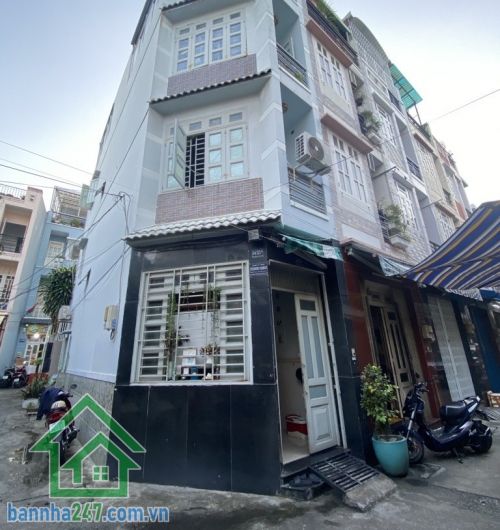 NHỈNH 5 TỶ - SIÊU PHẨM CĂN GÓC 2MT – HXH THÔNG – 4 TẦNG HIỆN ĐẠI – TRƯỜNG CHINH – TÂN BÌNH- NGAY KHU BÀU CÁT. DT: 36m² – 4 tầng BTCT kiên cố Thiết kế sang trọng.