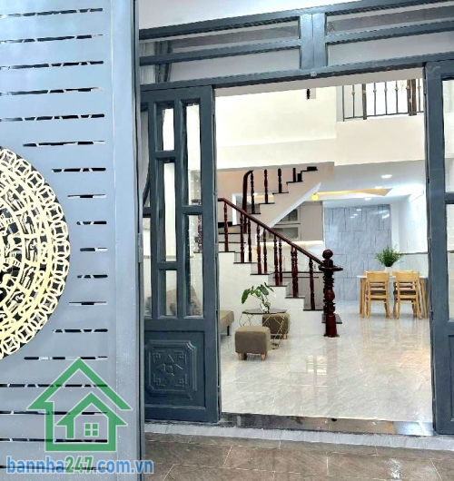 CHỈ 5,69 TỶ – NHÀ ĐẸP MỚI HOÀN THIỆN – SỔ HOÀN CÔNG MỚI – 4 TẦNG – 4PN – 3WC – DT 44m² (4,2x11) 
