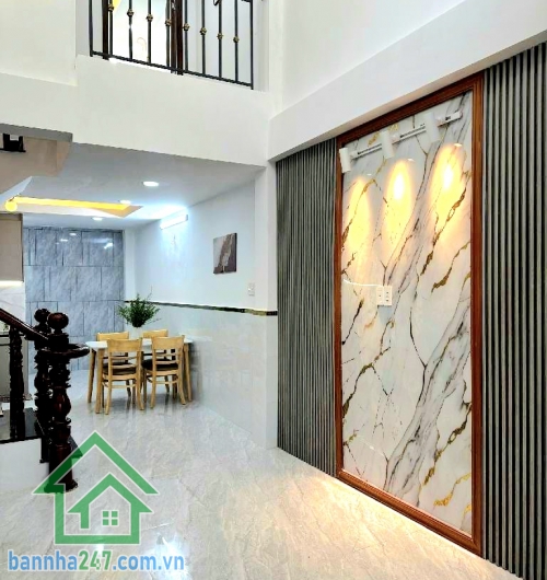 CHỈ 5,69 TỶ – NHÀ ĐẸP MỚI HOÀN THIỆN – SỔ HOÀN CÔNG MỚI – 4 TẦNG – 4PN – 3WC – DT 44m² (4,2x11) 