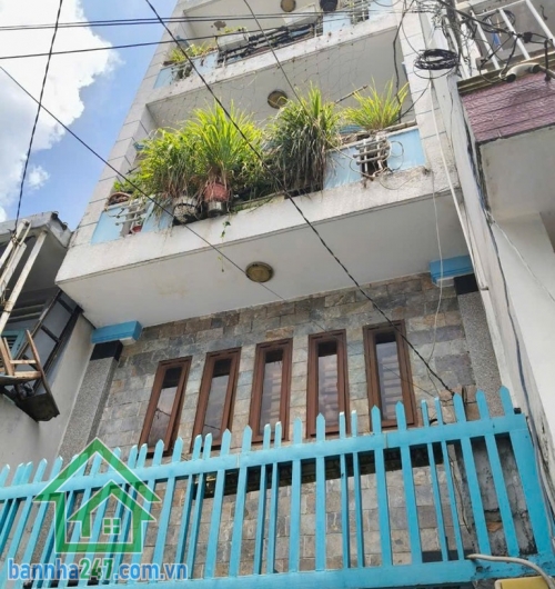 CHỈ 4.5 TỶ – NHÀ 4 TẦNG – TRƯỜNG CHINH, TÂN BÌNH – 28M² – HẺM 3M THÔNG – 2PN, 3WC