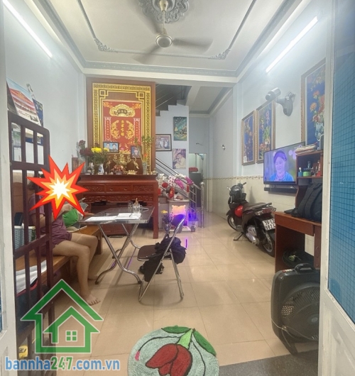 NHỈNH 4 TỶ - 50m ra mặt tiền Lê Văn Quới – hẻm xe hơi 5m thông tứ hướng. Gần chợ, trường học các cấp, bệnh viện, ủy ban – tiện ích bủa vây