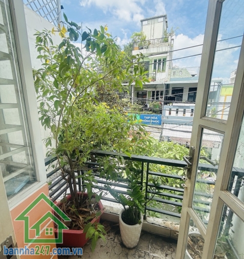 CHỈ 6,6 TỶ – MẶT TIỀN KINH DOANH 7M – NGAY CHỢ BÌNH LONG – 2 TẦNG – SHR