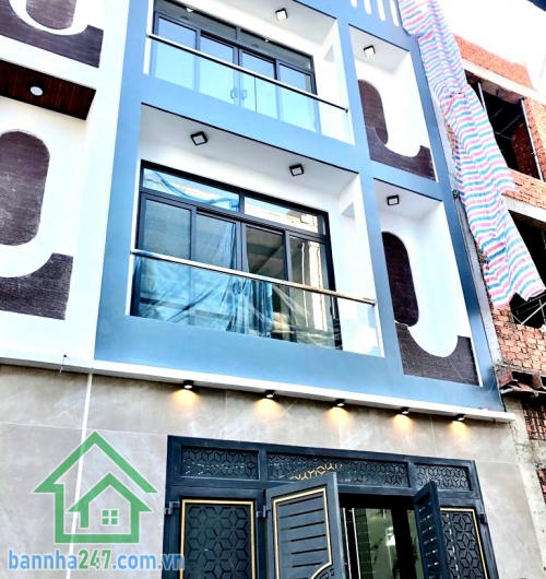 CHỈ 6,3 TỶ (TL) – SIÊU PHẨM 4 TẦNG – SÁT AEON TÂN PHÚ - HẺM NHỰA 6M CÓ VỈA HÈ – DT: 50M² - 4 PN – 5 WC - KHU PHÂN LÔ CAO TẦNG Diện tích: 5m x 10m = 50m² Kết cấu 1 trệt 3 lầu - 4 PN – 5 WC – công năng đầy đủ