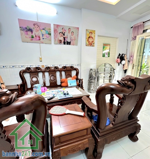 CHỈ 5,1 TỶ – ĐƯỜNG XE HƠI 5M – 2 TẦNG BTCT - (4 x 13) 2PN – 2WC – SÁT NGÃ TƯ BỐN XÃ – HÒA BÌNH  Ngay khu trung tâm Ngã Tư Bốn Xã – kết nối nhanh Lê Văn Quới, Hòa Bình.