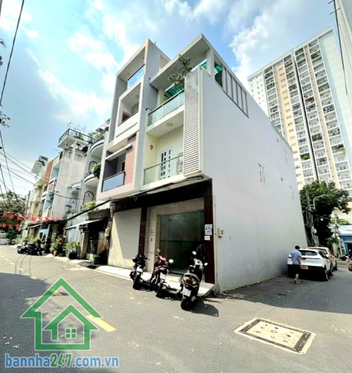 CHỈ 9,8 TỶ (TL CHÍNH CHỦ) – LŨY BÁN BÍCH – ĐƯỜNG 10M – LÔ GÓC KHÔNG LỘ GIỚI - DT: (4X15) - 4 TẦNG BTCT. 3PN – 3WC Diện tích: 60m² (ngang 4m) – sổ vuông đẹp 