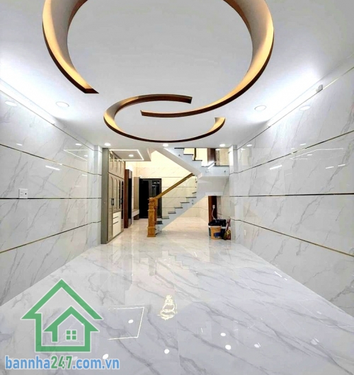 CHỈ 6,9 TỶ – NHÀ ĐẸP Ở NGAY – HẺM NHỰA 6M - 56M² (4 x 14)m - 5 tầng BTCT - 4PN – 4WC 