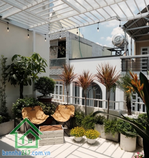 CHỈ 5,19 TỶ (BL) - NHÀ PHONG CÁCH WABI SABI - HẺM XE TẢI 7M - SÁT AEON MALL TÂN PHÚ - 4 PHÒNG NGỦ - TẶNG FULL NỘI THẤT