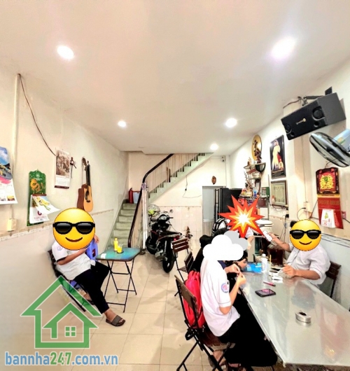 CHỈ 8,9 TỶ – NHÀ MTKD ĐƯỜNG 4M – NGÃ TƯ BẢY HIỀN – VỪA Ở VỪA KINH DOANH Kết cấu: 1 trệt 1 lầu, gồm 3PN, phòng khách, bếp Đang cho thuê 10tr/tháng, thu nhập ổn định.