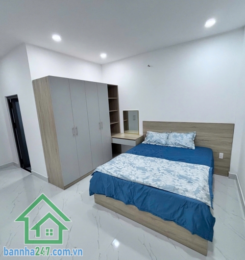 CHỈ 4,5 TỶ – ĐƯỜNG NHỰA 6M – XE HƠI TẬN CỬA – TÂN XUÂN 1A HÓC MÔN - 3PN - 3WC Cách Lê Thị Hà & Quang Trung chỉ 300m Di chuyển thuận tiện vào trung tâm