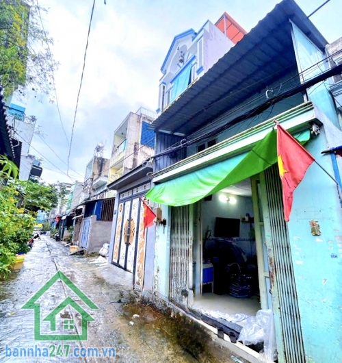 CHỈ 4,45 TỶ – HẺM 5M THÔNG – NHÀ 2 TẦNG – NGAY GÒ XOÀI – LÊ VĂN QUỚI – GIÁP TÂN PHÚ - DT: 48m² (4.1x12)m  DT: 48m² (4.1x12m) – Nhà 1 trệt 1 lửng xuyên suốt.