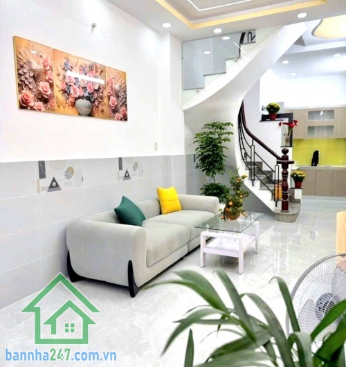 CHỈ 4,75 TỶ – NHÀ 4 TẦNG KIÊN CỐ – NGAY HƯƠNG LỘ 2 – SÁT NGÃ TƯ 4 XÃ - 4PN – 3WC