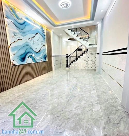 CHỈ 5,97 TỶ - LÊ VĂN QUỚI - HẺM XE HƠI 6M - GIÁP TÂN PHÚ - 4PN - 3WC. Nhà 3 tầng kiên cố, 52m² (vuông vức), thiết kế hiện đại, 4PN - 3WC, chỉ việc xách vali vào ở. 
