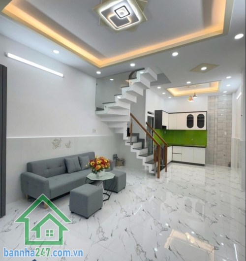 CHỈ NHỈNH 3 TỶ XÍU – NHÀ MỚI TINH 2 TẦNG – HẺM ĐẸP – NGAY LÊ VĂN QUỚI – 36M² – SỔ HOÀN CÔNG ĐỦ - 2PN – 2WC. NHÀ MỚI Ở NGAY.