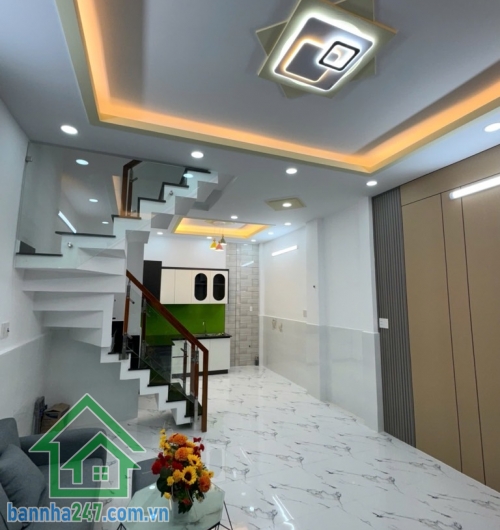 CHỈ NHỈNH 3 TỶ XÍU – NHÀ MỚI TINH 2 TẦNG – HẺM ĐẸP – NGAY LÊ VĂN QUỚI – 36M² – SỔ HOÀN CÔNG ĐỦ - 2PN – 2WC. NHÀ MỚI Ở NGAY.