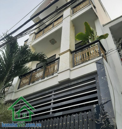 CHỈ 5,1 TỶ NHÀ TÂN BÌNH – CHỈ 5,1 TỶ – 50M² – 4 TẦNG – 4PN – HẺM AN NINH, 100M RA NGUYỄN PHÚC CHU * DT: 5 x 10m, sổ vuông vức. * Kết cấu: 1 trệt, 2 lầu, sân thượng.