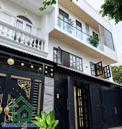 CHỈ 6,5 TỶ - SIÊU PHẨM MỚI ĐẸP LUNG LINH – HẺM XE HƠI – 60m² (8m x 7.5m) - 3 TẦNG BTCT – SÁT MẶT TIỀN MÃ LÒ - 4 PN- 3 WC