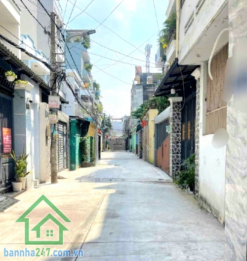 CHỈ 3,88 TỶ - SIÊU PHẨM - DT: 26M² - 2 TẦNG - HẺM XE HƠI 5M - NGUYỄN SƠN - THOẠI NGỌC HẦU 