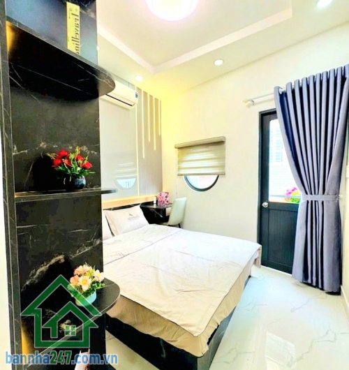 CHỈ 4,87 TỶ (TL) – CMT8, QUẬN 3 – 4 TẦNG – FULL NỘI THẤT XỊN - 2PN – 3WC Căn nhà nhỏ xinh giữa trung tâm – tiện ở, cực dễ cho thuê! Diện tích: 18m² (3 × 6m)  Mob 0933144037