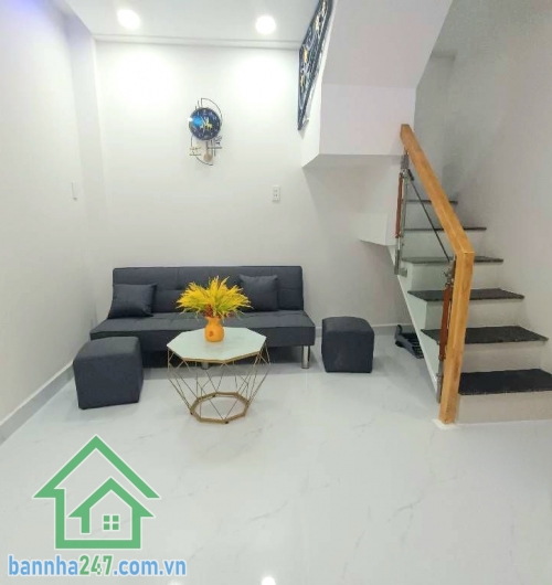CHỈ 2,55 TỶ TL – NHÀ MỚI Ở NGAY – 2PN 2WC – HẺM SẠCH THOÁNG – TÂN PHÚ * DT sử dụng: 42m² * 2 Phòng ngủ * 2 WC * Ban công rộng thoáng * Cầu thang đúc chắc chắn