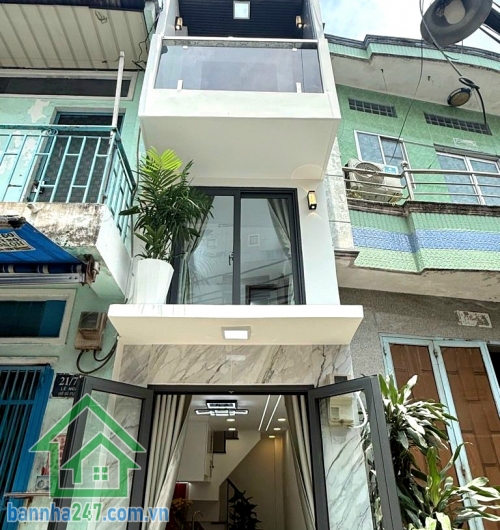 CHỈ 2,45 TỶ – NHÀ MỚI 3 TẦNG FULL NỘI THẤT – HẺM XE HƠI – TRUNG TÂM TÂN PHÚ - 2PN – 2WC Vị trí đẹp ngay khu Nhà Thờ Phú Hòa – Lê Ngã – P. Tân Phú Giáp Quận 11