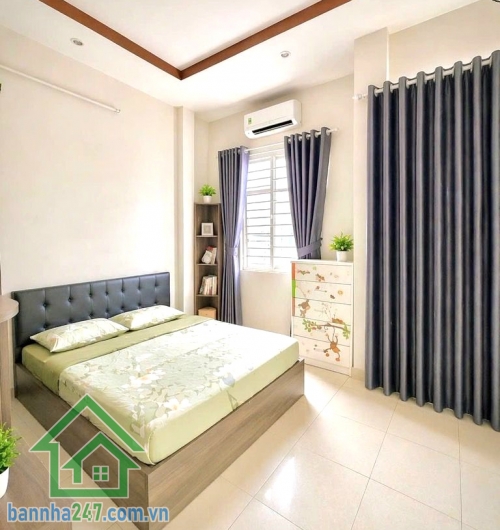 CHỈ 6,25 TỶ - BÌNH TRỊ ĐÔNG - NHÀ ĐẸP - HẺM THÔNG - DT: (4,1 x 14) NỞ HẬU 4,6M - 4 TẦNG KIÊN CỐ - 4 PN, 3 WC 