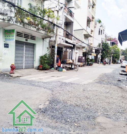 NHÀ GÓC 2 MTKD – 4 TẦNG – ĐƯỜNG NHỰA 11M – NGAY CHỢ – DÒNG TIỀN SẴN CÓ  Diện tích 4.1 x 11.4m, vuông vức. Kết cấu: 1 trệt, 3 lầu, ban công thoáng, 4PN - 5WC 