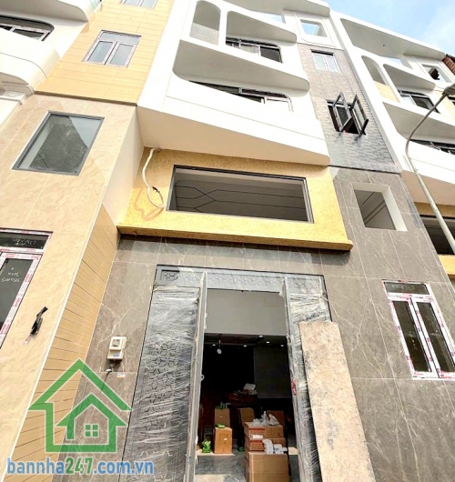 NHỈNH 6 TỶ – NHÀ 5 TẦNG MỚI XÂY - DT: 50M² – GIÁP KHU TÊN LỬA - 4PN – 5W • DT: 6.25 x 9m – 50m² • 5 tầng: trệt – lửng – 2 lầu – sân thượng • 4PN – 5WC (WC riêng khép kín)